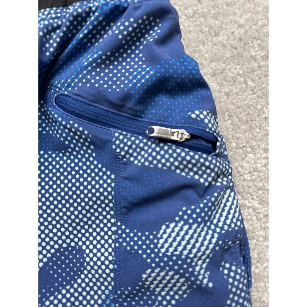 Lululemon T.H.E. Short *Luxtreme Liner 9" Big Pebble Camo Dark Cobalt Sea Mist M - Picture 8 of 10